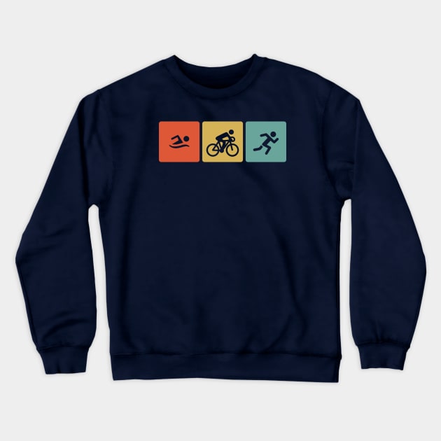 Triathlon Crewneck Sweatshirt by katelein